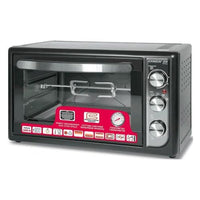 Forno elettrico johnson serie j j50 black e silver - 8008523012618