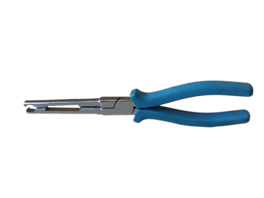 Pinza dritta becchi lunghi per cappucci candele d’accensione auto officina 240m