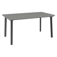 Tavolo da esterno toomax z0971r0 9500 italia 971 dinning antracite e g