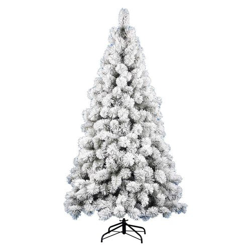 Albero di natale d. 1,09 x h. 2,1 m saint moritz verde innevato - 8009534004548