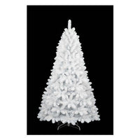Albero di natale d. 1,14 x h. 2,1 m sappada bianco - 8009534015551