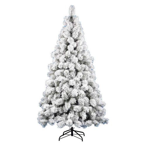 Albero di natale d. 1,27 x h. 2,4 m saint moritz verde innevato - 8009534015575