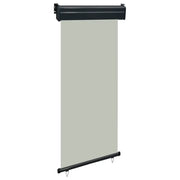 Tendalino Laterale per Balcone 85x250 cm Grigio