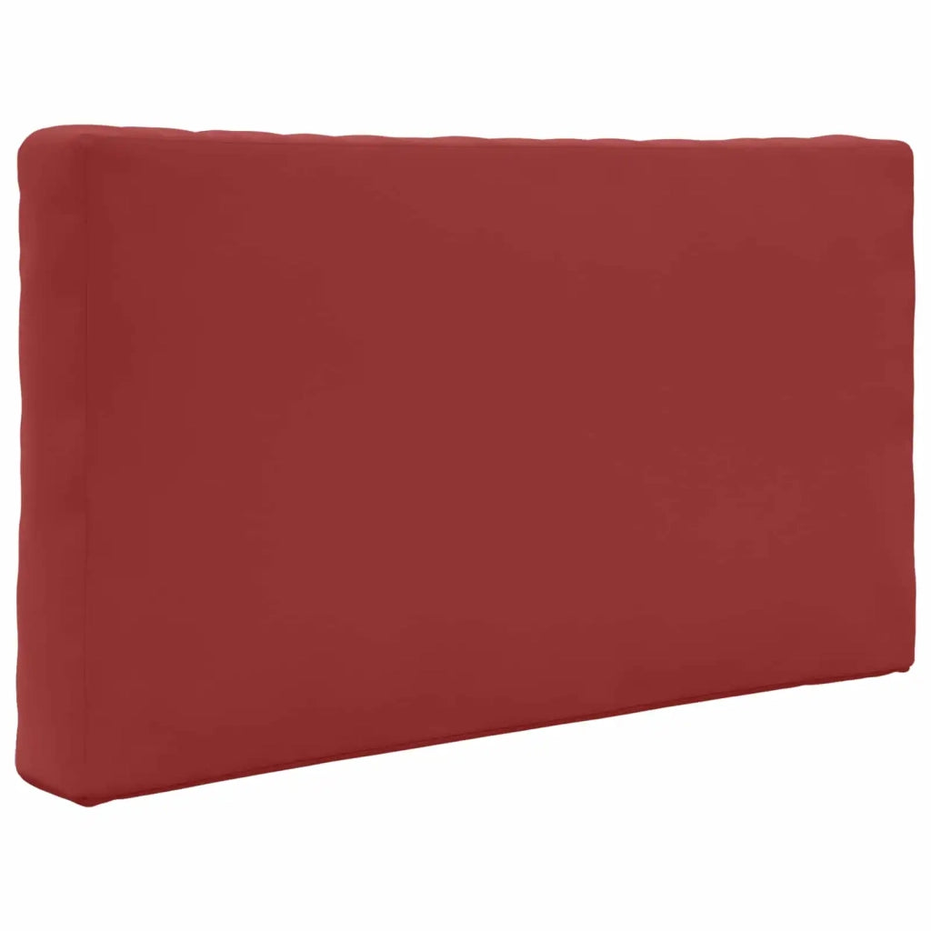 Cuscino per divano da esterno 3 pcs Rosso vino Poliestere