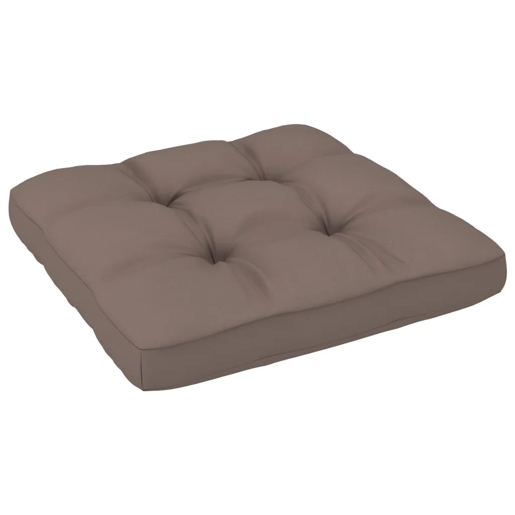 Set Divani in Pallet con Cuscini 4 pz in Pino Impregnato Grigio 3066777