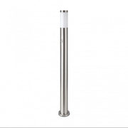 V-TAC VT-838 Piantana LED da Giardino 110cm con Portalampada E27 (max 60W) in Acciaio Inossidabile IP44 con sensore di movimento - SKU 8967