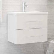 Armoire d'évier Blanc 60x38,5x48 cm Bois d’ingénierie