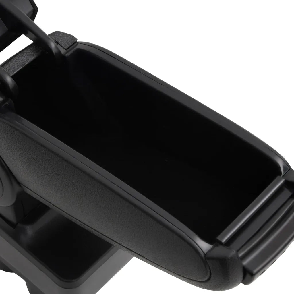 Bracciolo per Auto Nero 12x36x(33,5-48) cm in ABS CFW5019035
