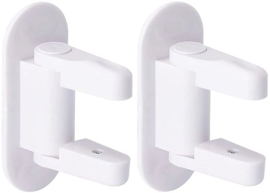 Sicurezza per bambini, maniglia, 2 pezzi, serratura per bambini autoadesiva per porte, serratura autoadesiva per sicurezza dei bambini, finestra, maniglia, camera da letto