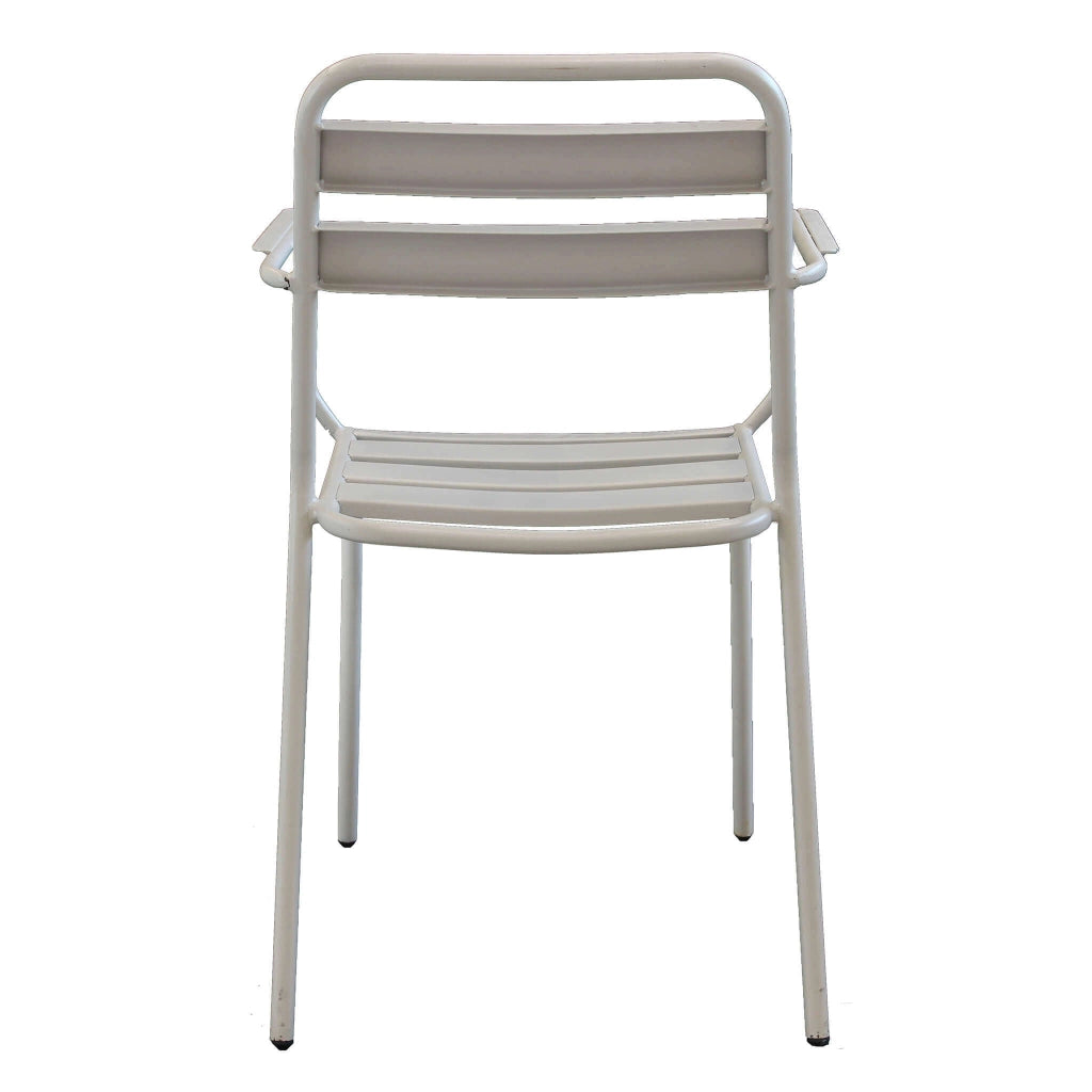 Poltrona da Giardino Impilabile in Acciaio cm 51x52x81 - LUCKY
