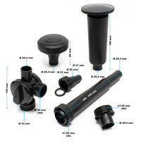 Filtro UV per fontana CUF-2800 3.000 l/h 30 W Prevalenza 2 m Lampada UVC 11 W