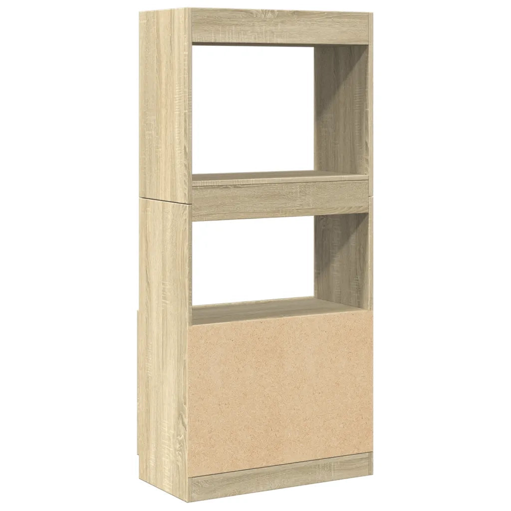 Credenza Rovere Sonoma 63x33x140 in Truciolato 855108