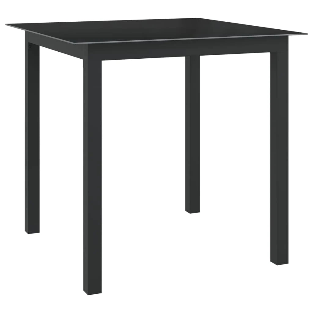 Set da pranzo da giardino per esterni in alluminio antracite da 5 pezzi 02_0013697