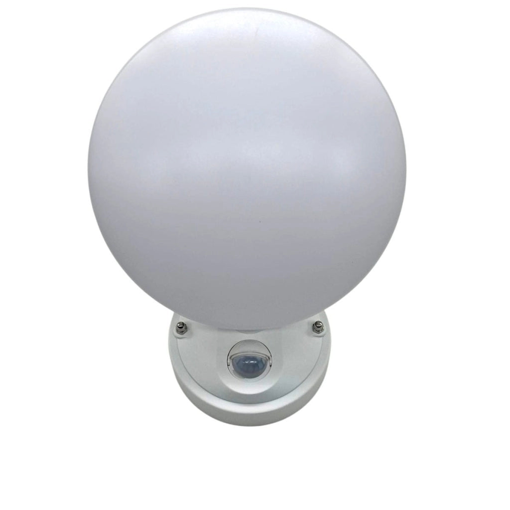 Applique LED Esterno 10W con Sensore Movimento 3 Colori di Luce IP54 Bianco