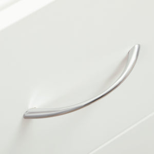 EASYCOMFORT  Carrello da Cucina in Truciolato e Acciaio Inox con 2 Ripiani Aperti, Cassetto Estraibile e Parapetti, 25x50x85 cm