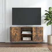 Mobile TV 102 x 34,5 x 52 cm Rovere Fumo Legno ingegnerizzato 894470