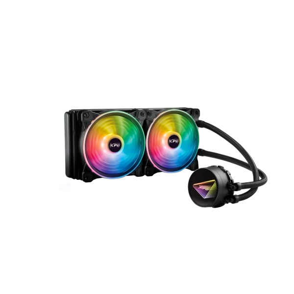 ADATA XPG DISSIPATORE CPU ACQUA LEVANTE X 240 ARGB BLACK RGB MIRROR PUMP HEAD