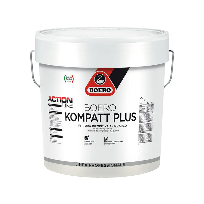 Boero BoeroKompatt Plus Bianco Pittura Riempitiva Al Quarzo 5lt