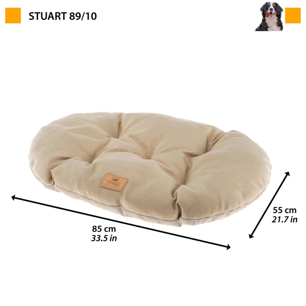 Ferplast Cuscino per Cani e Gatti Stuart 89/10 Beige 436622