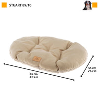 Ferplast Cuscino per Cani e Gatti Stuart 89/10 Beige 436622