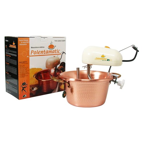 Paiolo elettrico lar 1052 polentamatic rame