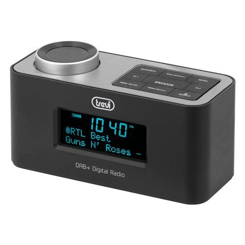 Trevi rc 80d6 dab portatile analogico e digitale nero, argento - 0RC80D600