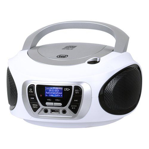 Trevi cmp 510 dab digitale 3 w dab, dab+, fm bianco riproduzione mp3 - 0CM51001