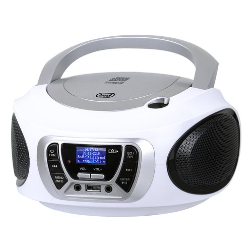 Trevi cmp 510 dab digitale 3 w dab, dab+, fm bianco riproduzione mp3 - 0CM51001