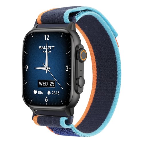 Trevi smartwatch con funzione chiamata wireless amoled always on ip68 t-fit 430 a nero - 0TF43000