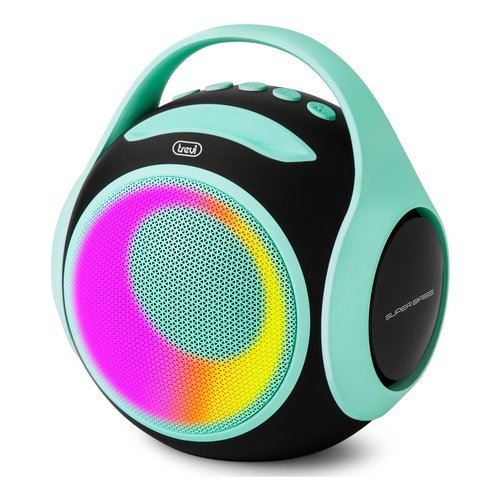 Cassa wireless trevi 0xr8a20213 xr 8a 202 tws turchese e nero