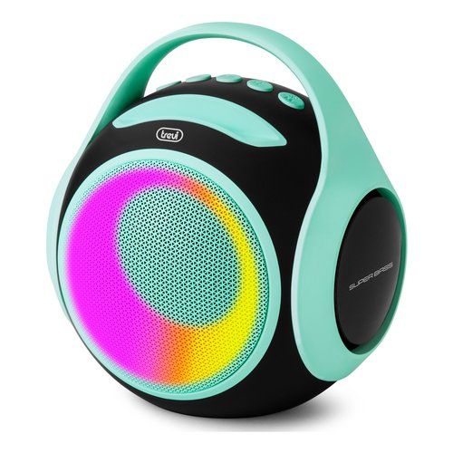 Cassa wireless trevi 0xr8a20213 xr 8a 202 tws turchese e nero