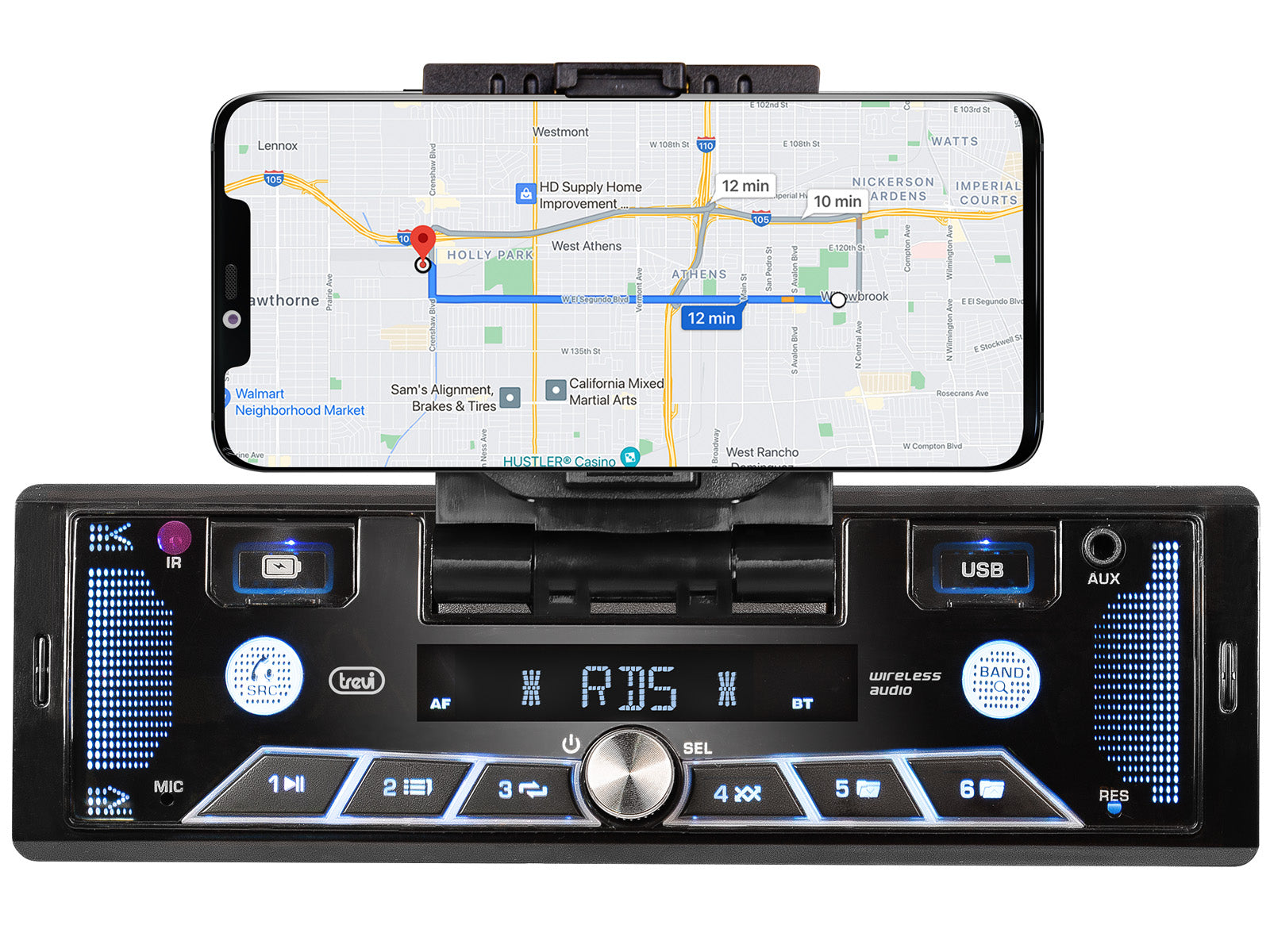 Trevi scd 5602 bt nero 40 w bluetooth