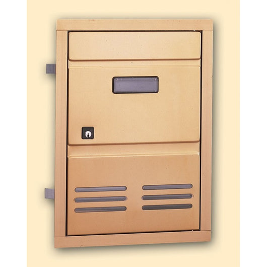 Sportello Da Incasso In Alluminio Color Bronzo - Alubox 17SC2BR