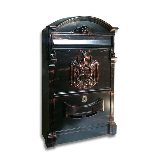 Cassetta Postale Serie Rege Bronzo 8,3x26,5x41cm - Alubox 29REGIEPOSTEBR