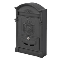 Cassetta Postale Serie Rege Grigia 26,5x8,3x41cm - Alubox 29REGIEPOSTEGH