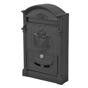 Cassetta Postale Serie Rege Grigia 26,5x8,3x41cm - Alubox 29REGIEPOSTEGH