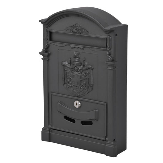 Cassetta Postale Serie Rege Grigia 26,5x8,3x41cm - Alubox 29REGIEPOSTEGH