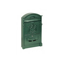 Cassetta Postale Serie Rege Verde 26,5x8,3x41cm - Alubox 29REGIEPOSTEVE