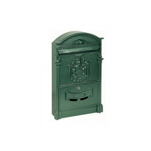 Cassetta Postale Serie Rege Verde 26,5x8,3x41cm - Alubox 29REGIEPOSTEVE