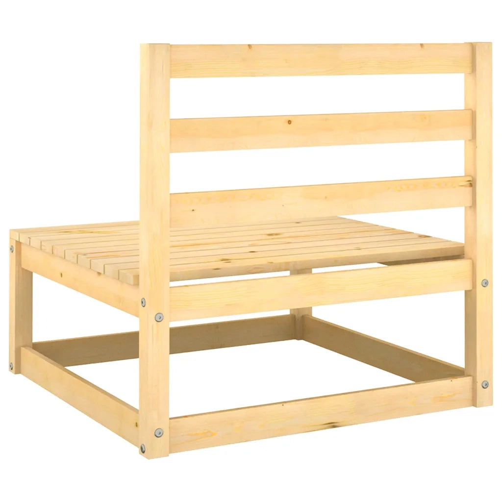 Salotto da Giardino-Set Divani da Giardino2 pz con Cuscini Legno Massello di Pino 853315