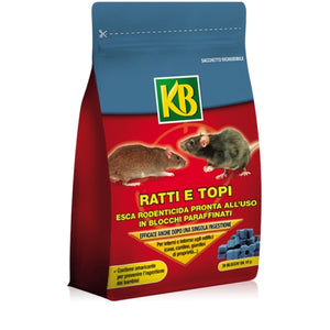 RODENTICIDA IN BLOCCHI  300 GR