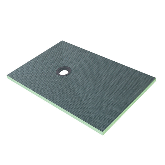 Piatto Doccia Pronto da Piastrellare in Estruso Rigida Polistirene Tagliabile Isolamento per Bagno Dimensione 90x120X4 cm