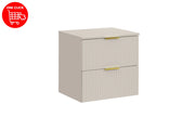 Set mobili bagno 60 cm con piano Adel Cashmere 60 cm