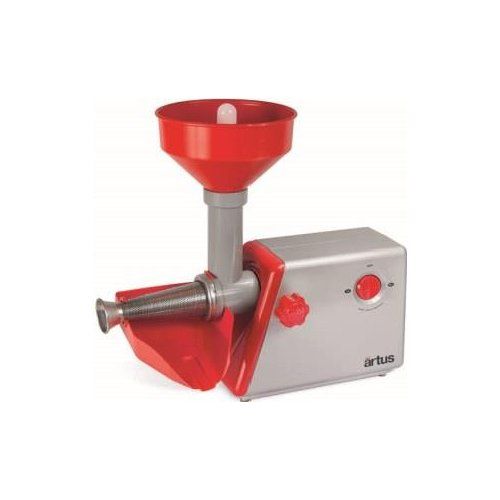 Passa pomodoro elettrico artus s25i rosso e argento - 8013152002619