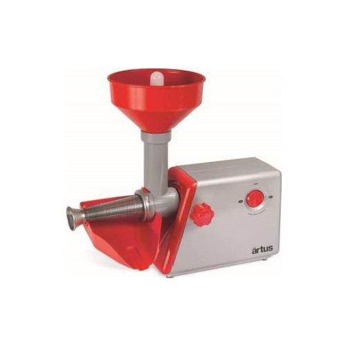 Passa pomodoro elettrico artus s25i rosso e argento - 8013152002619