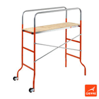 Ponteggio trabattello gierre kreo super mini in acciaio verniciato