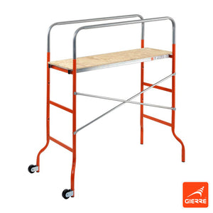 Ponteggio trabattello gierre kreo super mini in acciaio verniciato