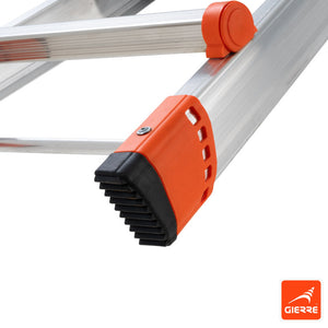 Scala alluminio telescopica multifunzione gradini 5+5 150kg Peppina AL040 141-482cm - BARRA STABILIZZATRICE IN OMAGGIO