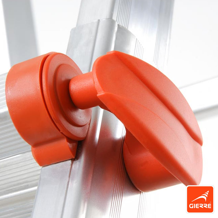 Scala alluminio telescopica multifunzione gradini 5+5 150kg Peppina AL040 141-482cm - BARRA STABILIZZATRICE IN OMAGGIO