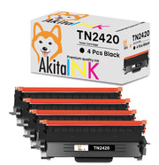 Akitaink Toner TN2420 compatibile Brother | 4 pz 3000 stampe